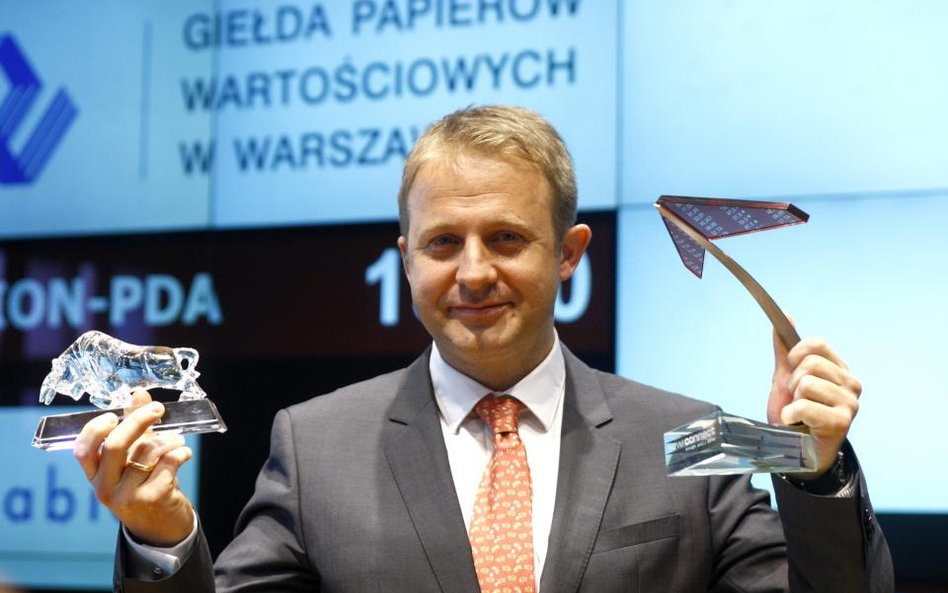 Maciej Wieczorek, prezes i jeden z głównych akcjonariuszy Mabionu