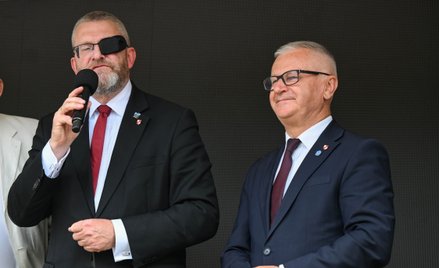 Grzegorz Braun i Włodzimierz Skalik