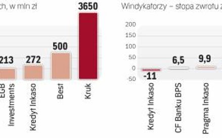 Wartość rynkowa windykatorów idzie w górę