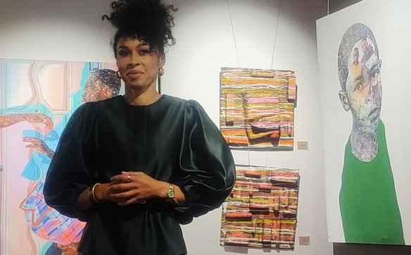 Omenaa Mensah prezentuje swoją galerię