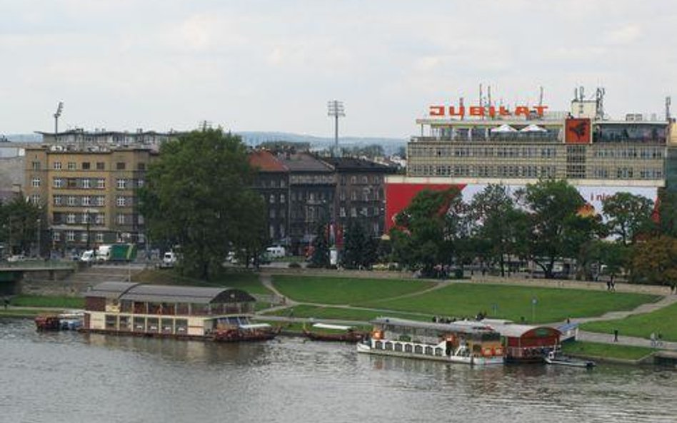 Spór między spółką miastem Kraków o nadrzeczne grunty