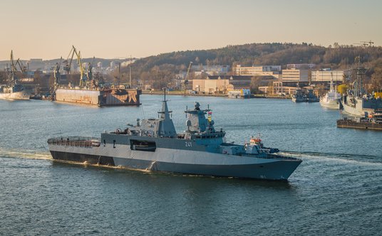 "ORP Ślązak. Fot./Marynarka Wojenna/bsmt Michał Pietrzak."