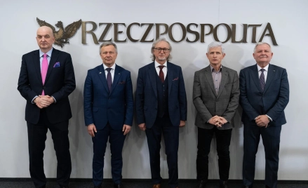 W debacie w redakcji „Rzeczpospolitej” uczestniczyli (od lewej): Sławomir Dębski, dyrektor Polskiego