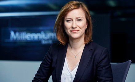 Agnieszka Kozakiewicz, członek zarządu Millennium Leasing.