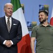 Joe Biden i Wołodymyr Zełenski podczas szczytu NATO w Wilnie