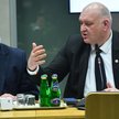 Wiceminister sprawiedliwości Michał Wójcik (L) i prokurator krajowy i pierwszy zastępca prokuratora 