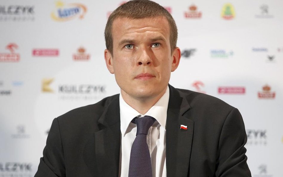 Minister sportu Witold Bańka