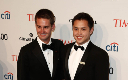 Evan Spiegel i Robert Murphy