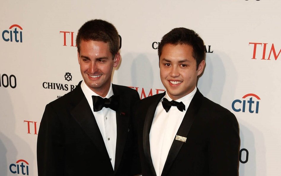 Evan Spiegel i Robert Murphy