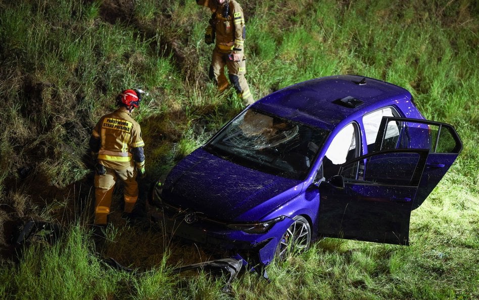 Miejsce tragicznego wypadku w rejonie skrzyżowania ulic Solnej i Nadwiślańskiej na krakowskim Podgór