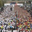 Uczestnicy ORLEN Warsaw Marathon w czasie edycji z 2014 roku