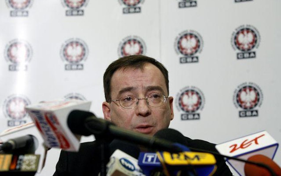 Mariusz Kamiński, szef CBA