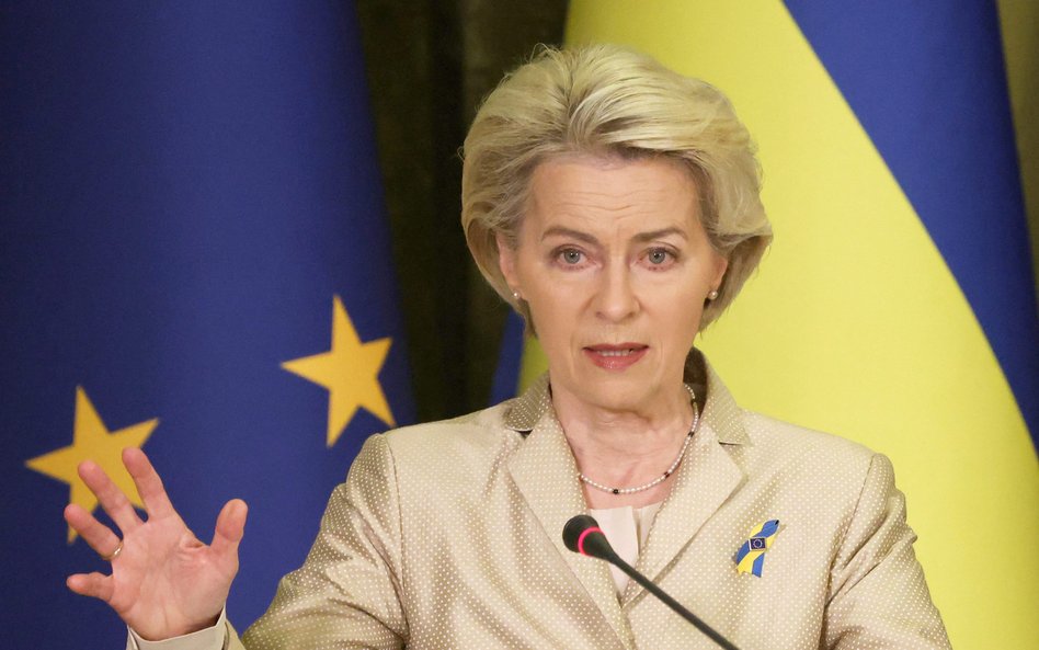 Ursula von der Leyen pozostaje wielką sojuszniczką Kijowa