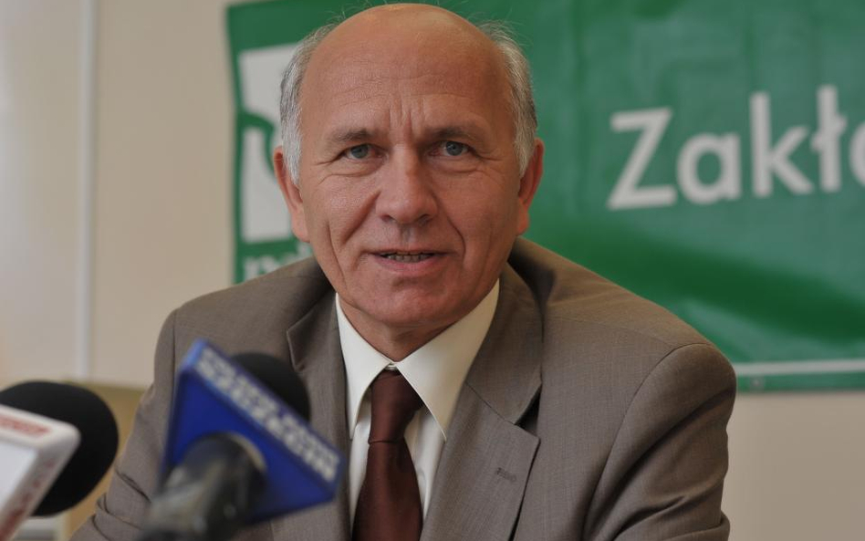 Jerzy Marciniak, prezes Azotów Tarnów