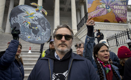 Filmowy Joker aresztowany podczas protestu klimatycznego