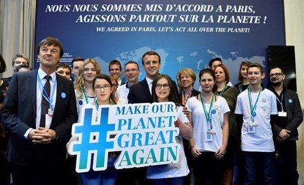 Do Bonn na konferencję klimatyczną COP23 przyjechał m.in. Emmanuel Macron, prezydent Francji (w środ