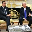 Mark Rutte i Donald Trump