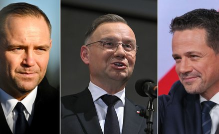 Karol Nawrocki, Andrzej Duda i Rafał Trzaskowski