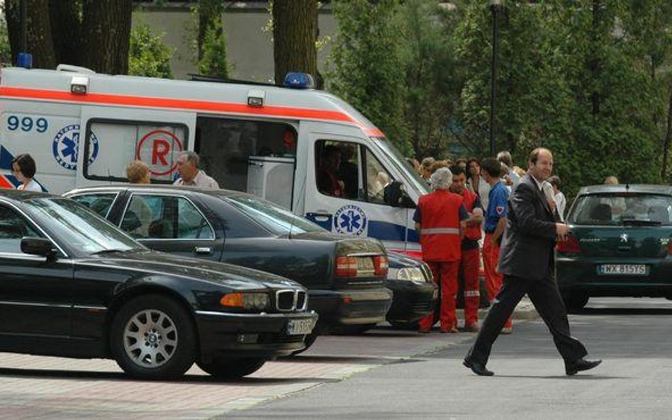 Podpalił się przed siedzibą premiera