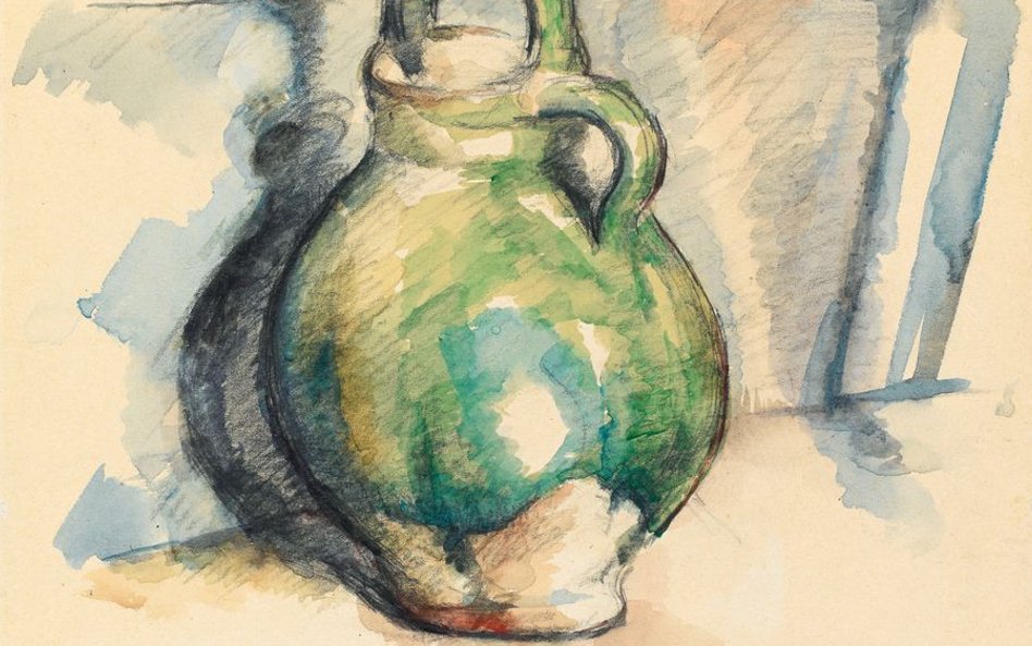 Paul Cezanne, "Zielony dzban", 1885-1887