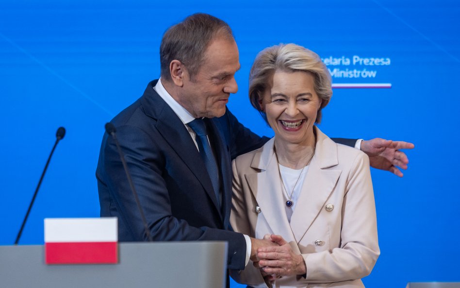 „Mamy to!” – tak zareagował Donald Tusk na deklarację przewodniczącej Komisji Europejskiej Ursuli vo