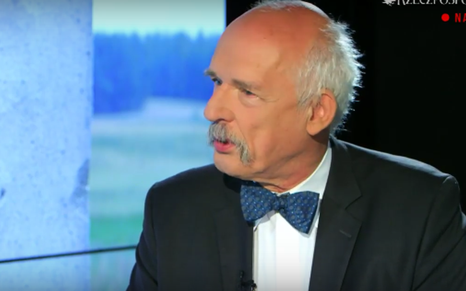 Janusz Korwin-Mikke: "Średnia kobieta" nie może się obrazić