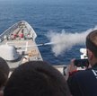 Manewry zostały przerwane, bo Francuzi utknęli na rafie