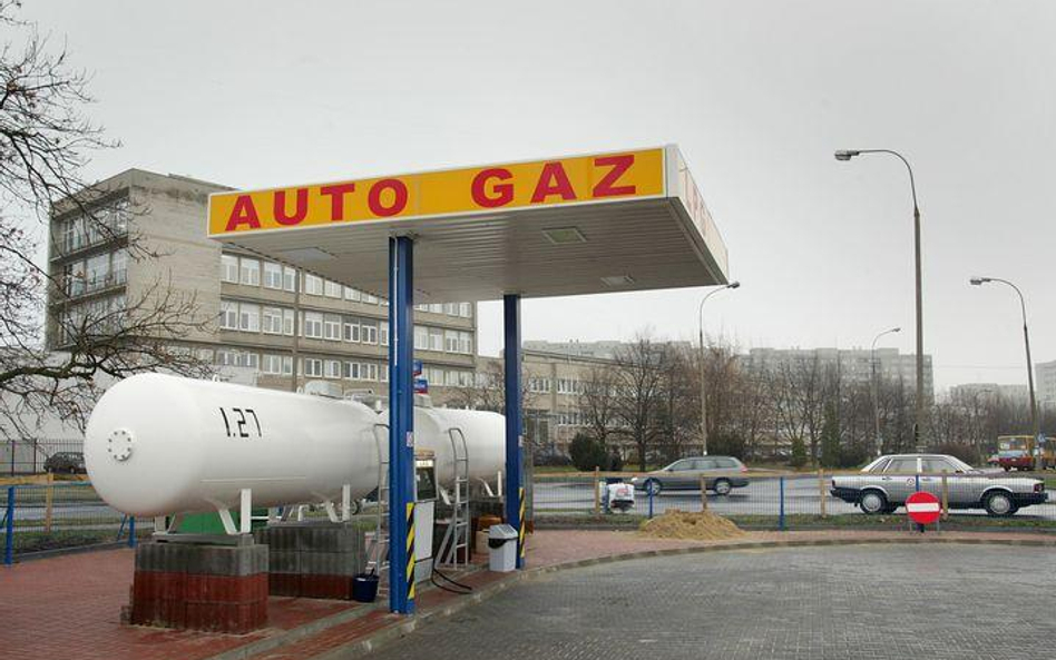 Stacja LPG.