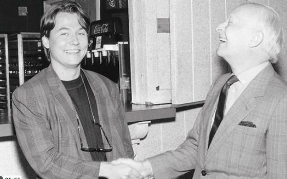 Esa-Pekka Salonen i Witold Lutosławski, początek lat 90.