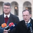 Były szef CBA i były minister spraw wewnętrznych Mariusz Kamiński oraz jego były zastępca Maciej Wąs
