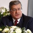 Prezydent Bronisław Komorowski
