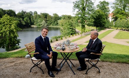 Emmanuel Macron i Olaf Scholz