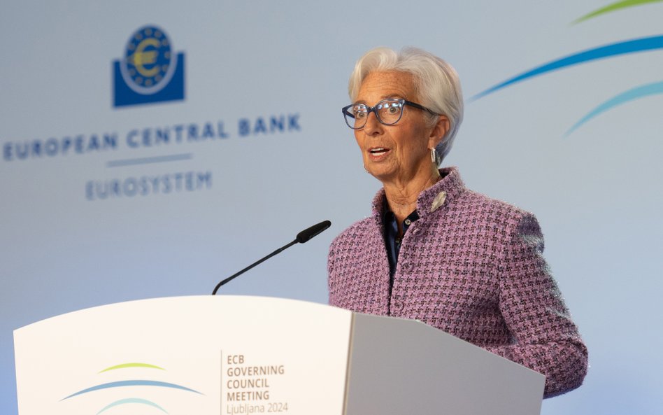 Christine Lagarde, prezes Europejskiego Banku Centralnego