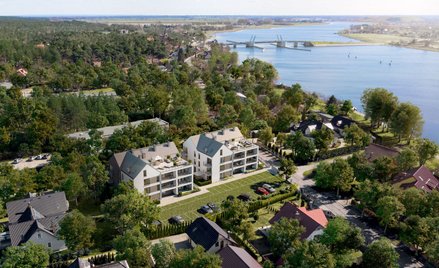 Dekpol Deweloper upodobał sobie rejon Wyspy Sobieszewskiej, realizuje tu kameralne projekty z wyższe