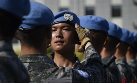 Przygotowania do wielkiej parady wojskowej w Pekinie