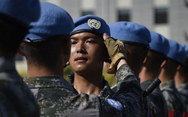 Przygotowania do wielkiej parady wojskowej w Pekinie