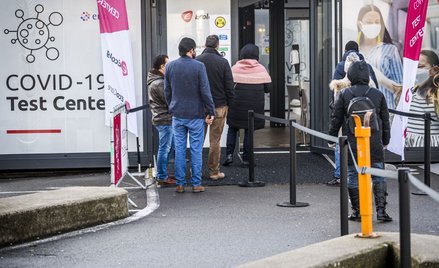 Zatkane lotnisko w Brukseli