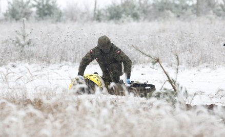 Ćwiczenia wojskowe TUMAK-22 w okolicach przesmyka suwalskiego w 2022 roku