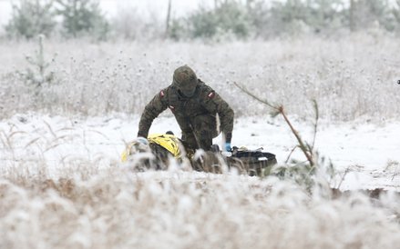 Ćwiczenia wojskowe TUMAK-22 w okolicach przesmyka suwalskiego w 2022 roku