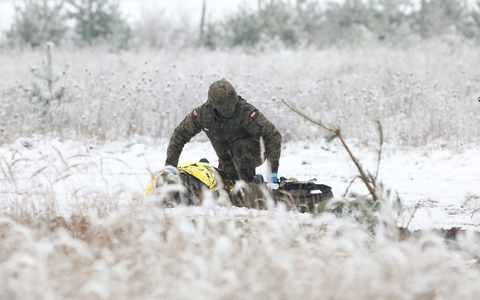 Ćwiczenia wojskowe TUMAK-22 w okolicach przesmyka suwalskiego w 2022 roku