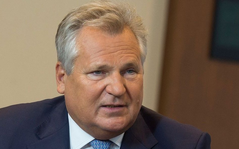 Aleksander Kwaśniewski: Lewica rośnie w siłę