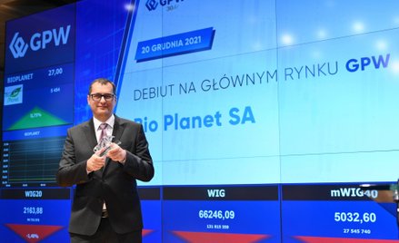 Sylwester Strużyna, prezes Bio Planet