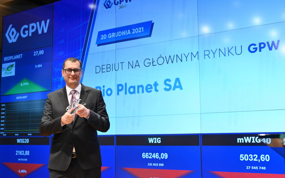 Sylwester Strużyna, prezes Bio Planet