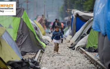 W Indomeni, małej greckiej wiosce przy granicy z Macedonią, znalazło schronienie kilkanaście tysięcy