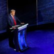 Donald Trump i Kamala Harris w czasie debaty prezydenckiej