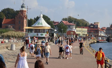 Nadmorskie miejscowości obroniły się pod względem frekwencji podczas mijających wakacji najlepiej