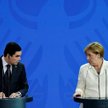 Prezydent Turkmenistanu Gurbanguły Berdymuhamedow i kanclerz Niemiec Angela Merkel