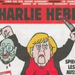 Charlie Hebdo. Merkel z głową Schulza na okładce tygodnika