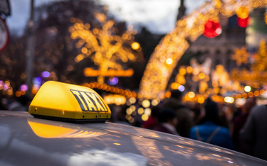 W okresie świątecznym popyt na taksówki wzrasta nawet o 80 proc.