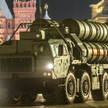 Wyrzutnia S-400 na próbie przed paradą w Moskwie
